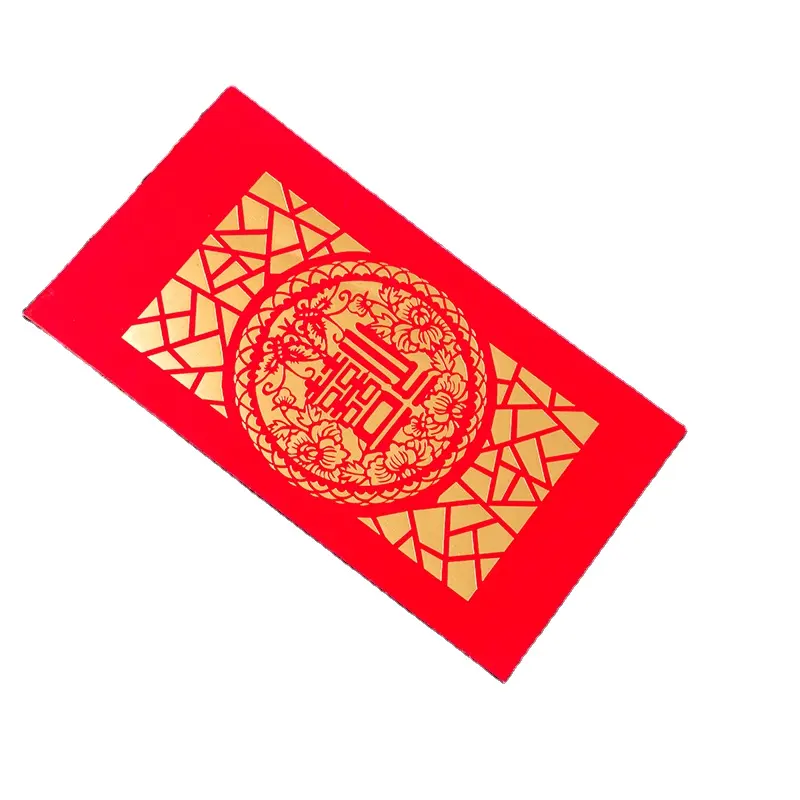 2024 китайский новый год пакет денег счастливый красный конверт красные пакеты