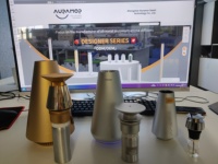 Diffuseur d'huiles essentielles intelligent sans eau pour la maison, ODM/OEM, contrôle par application, construction métallique
