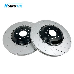 Kit Modificado Hsingyik, Discos de Freno de Rotor Sólidos de <span class=keywords><strong>2</strong></span> Piezas para BMW F22 G30 M235I M240I M340 M440I M550I - Product Image 5