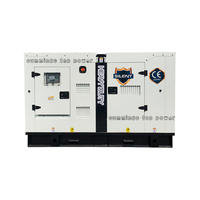 Générateur diesel monophasé 12 kW 15 kVA pour usage domestique avec démarrage par lanceur et option remorque mobile, générateur diesel silencieux