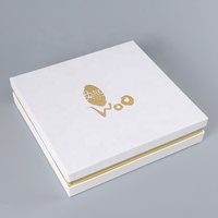 Vente en gros Boîte à provisions personnalisée Boîte cadeau au design de luxe avec couvercle transparent Boîte pliante en papier de carton rigide