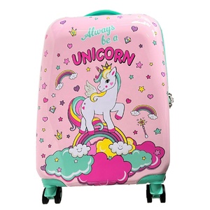 18 pollici unicorno bambini Trolley valigia bagaglio per la ragazza di viaggio - Product Image 1