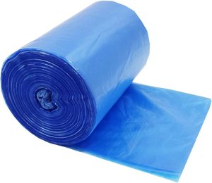 1 <b>Roll</b> Blue Recyclable Food Grade PE Disposable <b>Plastic</b> Packaging Bags for Cookware Bedding Household Customizable Size Color - Product Image 1
