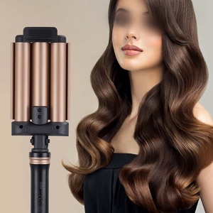 Plancha/Voluminizador de Cabello Eléctrico Winning Star de 120W para Uso Doméstico, Rizador de Cabello (No Daña el Cabello) - Product Image 3