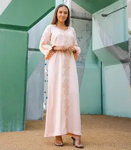 新しいアバヤドレス2022ファッションeidシンプルムスルマンオム新しいモデルjalabiya in dubai sudan muslim thobe