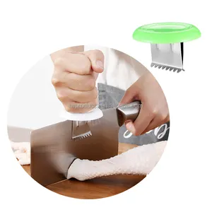 Multi Kitchen Helper Vegetable Cutting Assistant Stainless Steel Chicken Fish Bones Chopping Aid Meat Choppers Cutter Helper