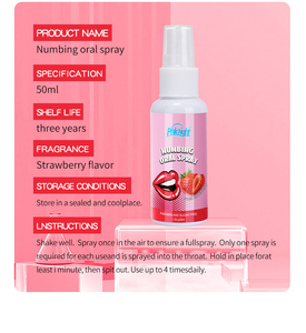 Hecho en China, el Más Vendido, <span class=keywords><strong>Lubricante</strong></span> Oral en Aerosol a Base <span class=keywords><strong>de</strong></span> Agua con Aroma a Menta y <span class=keywords><strong>Fresa</strong></span>, Orgánico - Product Image 6