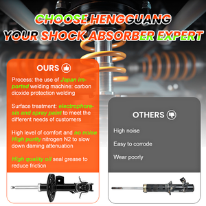 Amortiguador de aire delantero duradero de 320mm de Hengguang Factory, amortiguador OEM para Accord <span class=keywords><strong>MG</strong></span> <span class=keywords><strong>ZS</strong></span>/Chery A1/Baojun 530/Geely Steel - Product Image 3