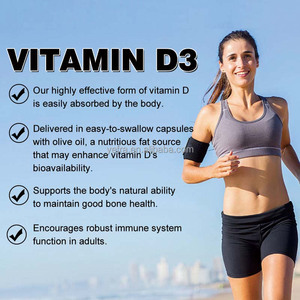 Cápsulas de Vitamina D3 K2 en Gel Suave, Marca Privada, Calcio para Huesos, <span class=keywords><strong>D</strong></span> <span class=keywords><strong>Plus</strong></span>, Cápsulas de Vitamina D3, Suplementos para la Salud - Product Image 4