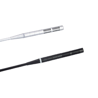 Câble de microphone professionnel en métal à col de cygne avec connecteur aviation 3 broches, micro condensateur omnidirectionnel pour système de conférence