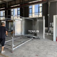 Four de cuisson industriel électrique certifié CE Ailin pour la séchage des moyeux de roue