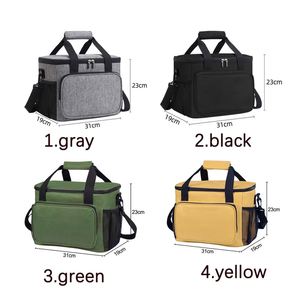 Sacs isothermes personnalisés avec logo, imperméables, portables, en tissu Oxford, pour l'extérieur, vente en gros, sacs isothermes pour le déjeuner - Product Image 3