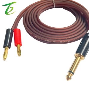 Cáp âm thanh cắm chuối Lõi lớn 6.5 inch Bộ khuếch đại công suất cắm chuối 6.35 inch được kết nối với cáp âm thanh loa hoạt động 1.5 - Product Image 4