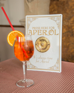 <span class=keywords><strong>Plaque</strong></span> en métal rétro Aperol Spritz, <span class=keywords><strong>plaque</strong></span> murale avec recette de <span class=keywords><strong>cocktail</strong></span>, décoration de bar et de maison, cadeau pour les amateurs de cocktails - Product Image 1