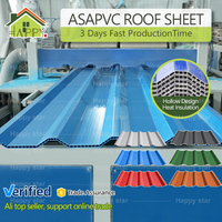 Tuiles de toiture en PVC double couche, isolantes thermiquement, en plastique à double paroi, Upvc, Pvc, Eatap, Asa