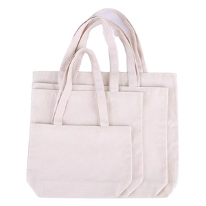 FS Dynertek Wholesale Custom Print Logo Cheap Reusable Shopping Bags Plain White <b>Blank</b> Cotton <b>Canvas</b> Tote Bag Beach Bag - Product Image 1