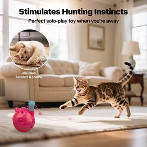 Juguete Láser Inteligente para Gatos, Rotación Automática de 360 Grados, Juguete Interactivo para Mascotas, Juguete de Movimiento para Gatos - Product Image 3