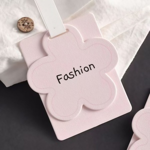 Carte en <span class=keywords><strong>papier</strong></span> personnalisée pour étiquettes de bijoux, en <span class=keywords><strong>papier</strong></span> de coton épais avec trou de fixation pour cordon - Product Image 1