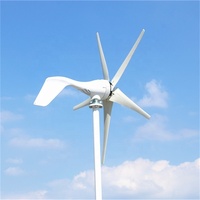 Générateur éolien miniature horizontal 600W 12v 24v pour usage domestique, articles frais d'été