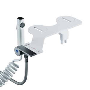 Phito OEM/ODM – Nouvelle fixation de siège de toilette bidet auto-nettoyante, écologique, en plastique ABS, sans électricité, avec double buses rétractables pour salle de bain - Product Image 6