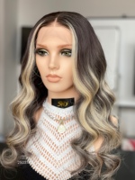 Perruque Lace Front SHY 13x5 Cheveux Humains Ondulés Naturels Dentelle HD Sans Colle Vente en Gros