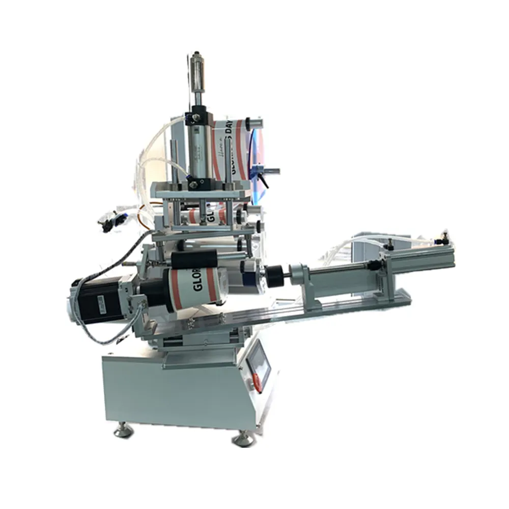 manual sticker label bottle labeler applicator conic labeling machine with fixed point function