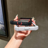 Étui de téléphone robuste et résistant aux chocs, avec structure antichoc, coque de protection antidérapante et anti-traces de doigts pour Infinix Hot 70/70 Pro/Note 60