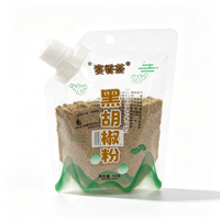 Pochette souple à bec verseur semi-transparente en PET/PE mat, imprimée en héliogravure personnalisée, de qualité alimentaire, pour emballage liquide