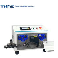 Machine automatique de coupe et de dénudage de fils 0,1-2,5 mm, coupe-câbles et dénudeur à commande numérique THME YH-220, 6000-8000 pièces pour