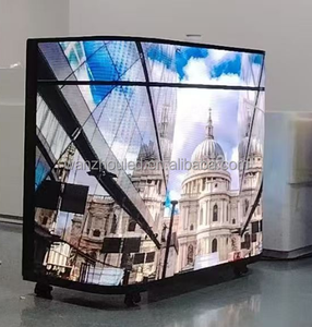 Pantalla LED de DJ, cabina de DJ, pantalla LED de DJ, mesa de barra de pantalla LED de escritorio frontal para festivales de música electrónica para escenario de fiesta de club nocturno - Product Image 5