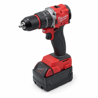 Kit d'outils électriques Milwaukee, multifonction, qualité professionnelle, pour percer, fixer, meuler, adapté à tous les scénarios de travail