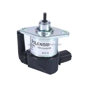 Ku3300 V3300 V3600 için inşaat makine motoru yakıt kesme durdurma Solenoid 1C010-60015