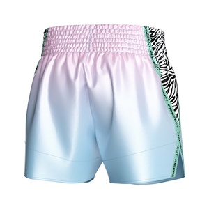 Shorts de boxe thaïlandaise professionnels pour entraînement et compétition, shorts de Muay Thai personnalisés - Product Image 2