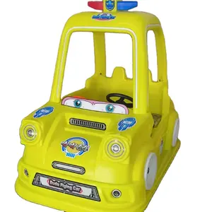 Wobeiqi China Supplier Kids Zoo Kids Electric Bumper Car Led Light Dudu police car Bumper Car for amusement park