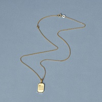 Collier avec pendentif en or 18 carats et zircone cubique, collier en argent, best-seller, collier empilable unique en or et argent 925