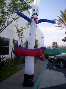 Надувной мультфильм корова мультфильм воздушный танцор для наружного мероприятия - Product Image 3