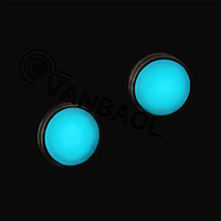 Insert de lunette de montre Pip SUB en saphir bleu luminescent, point luminescent à 12 heures, accessoires de remplacement