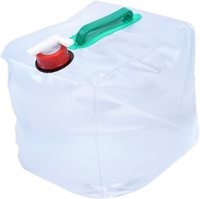 Bidons pliables de 5 litres, conteneur d'eau pliable de 10 litres, 20 litres, sac à eau pliable pour l'extérieur