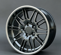 Meilleures jantes Deep Dish 18*8j 18*9.5j ET 20/22 PCD 5X120 CB 74.1, jantes rétro pour BMW E60 E39 E40 E30 M5 M3, noir hyper