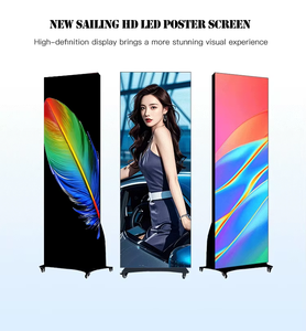 Pantalla de visualización Led de póster plegable portátil de pie para interiores y exteriores de alta definición P1.25 P1.5 P1.8 P2.5 LED - Product Image 2