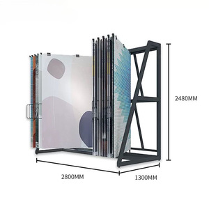 מפעל הסיטונאי להתאמה אישית דף שטיח מתכת מפנה תלה מסך מסך מסך - Product Image 2