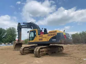 Caminhão de terraplanagem em primeira mão, escavadeira de segunda mão Volvo 460 em excelente estado