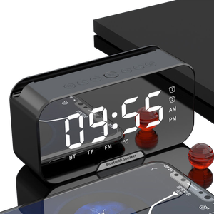 2025 nouveau réveil numérique avec haut-parleur Bluetooth sans fil horloge de bureau pour chambre pour gros dormeurs adultes/adolescents - Product Image 1