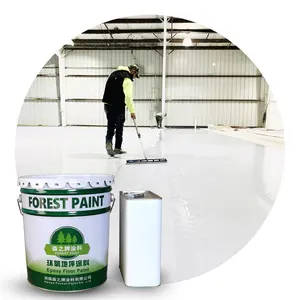 Dirt-Proof Epoxy Garage Flooring Coating Crush Resistance Epoxy Resin Paint For Floor