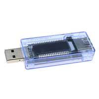 Probador de prueba de potencia móvil de capacidad de alimentación USB Medidor de voltaje y corriente USB Probador de capacidad de batería Medidores de corriente de voltaje