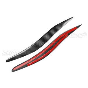 1 par de cubiertas de fibra de carbono real para faros delanteros de coche, para Lexus IS250 IS300 2006 2007 2008 2009 2010 2011 2012 - Product Image 3