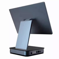 Terminal de caisse Android à double écran tactile ultra-plat, fourni par l'usine, pour les commerces de détail, les restaurants et les entreprises
