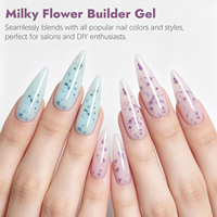 Gel de construction pour ongles YouGel, professionnel, longue tenue, non toxique, à base de fleurs séchées, UV, nouvelle arrivée, qualité supérieure, vente en gros