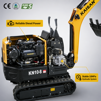 Mini-excavatrice légère et économique, excavatrice de 0,8 tonne, minipelle diesel, minikoparka 0,8T, mini-excavatrice pour la rénovation de maisons et l'aménagement paysager