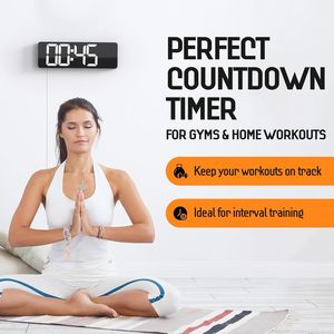 Reloj de pared digital LED electrónico con pantalla grande para sala de estar de hotel multifuncional - Product Image 6